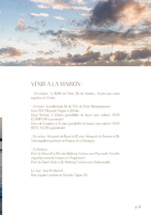 Maison Sterna : Maison Familiale En Bord De Mer Kerouguel Екстериор снимка